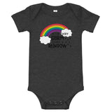 After every storm cames a rainbow Baby short sleeve one piece