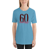 60 & Sensational Short-Sleeve Unisex T-Shirt