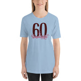 60 & Sensational Short-Sleeve Unisex T-Shirt