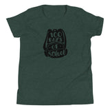 100 Days of School Youth Short Sleeve T-Shirt