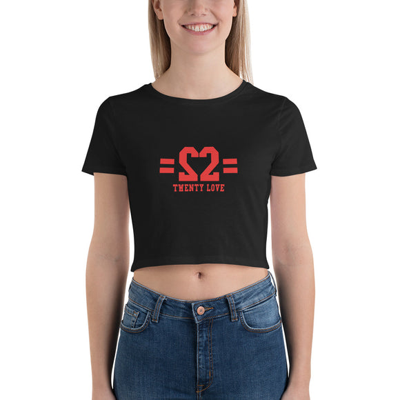 22 20 Love Women’s Crop Tee