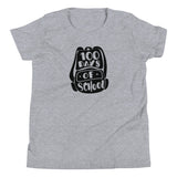 100 Days of School Youth Short Sleeve T-Shirt