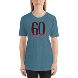 60 & Sensational Short-Sleeve Unisex T-Shirt