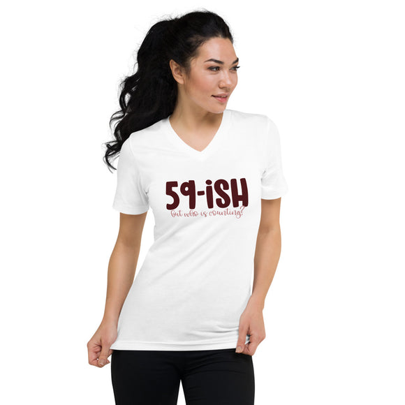 59ish Unisex Short Sleeve V-Neck T-Shirt