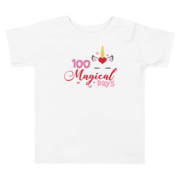 100 Magical Days Toddler Short Sleeve Tee