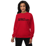 Adultish Unisex fleece sweatshirt