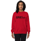 Adultish Unisex fleece sweatshirt