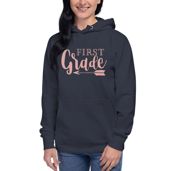 First Grade Adult Unisex Hoodie