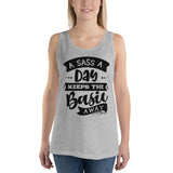 A Sass A Day Keeps The Basic Away Unisex Tank Top