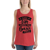 A Sass A Day Keeps The Basic Away Unisex Tank Top