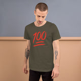 100 Short-Sleeve Unisex T-Shirt