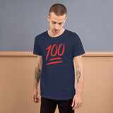 100 Short-Sleeve Unisex T-Shirt