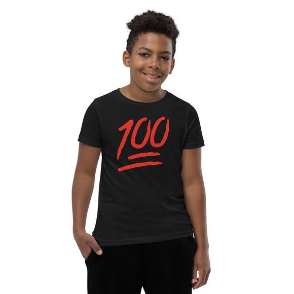 100 Youth Short Sleeve T-Shirt